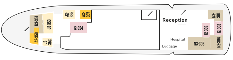 Hurtigruten Expeditions MS Nordstjernen Deck 3.png